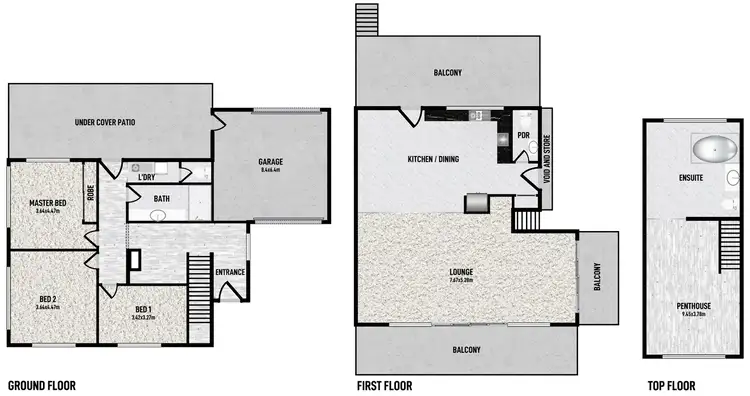 Floorplan of Homely house listing, Address available on request