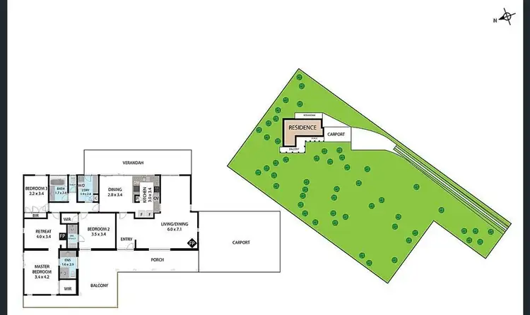 Floorplan of Homely rural property listing, 12 Steel Street, Healesville VIC 3777