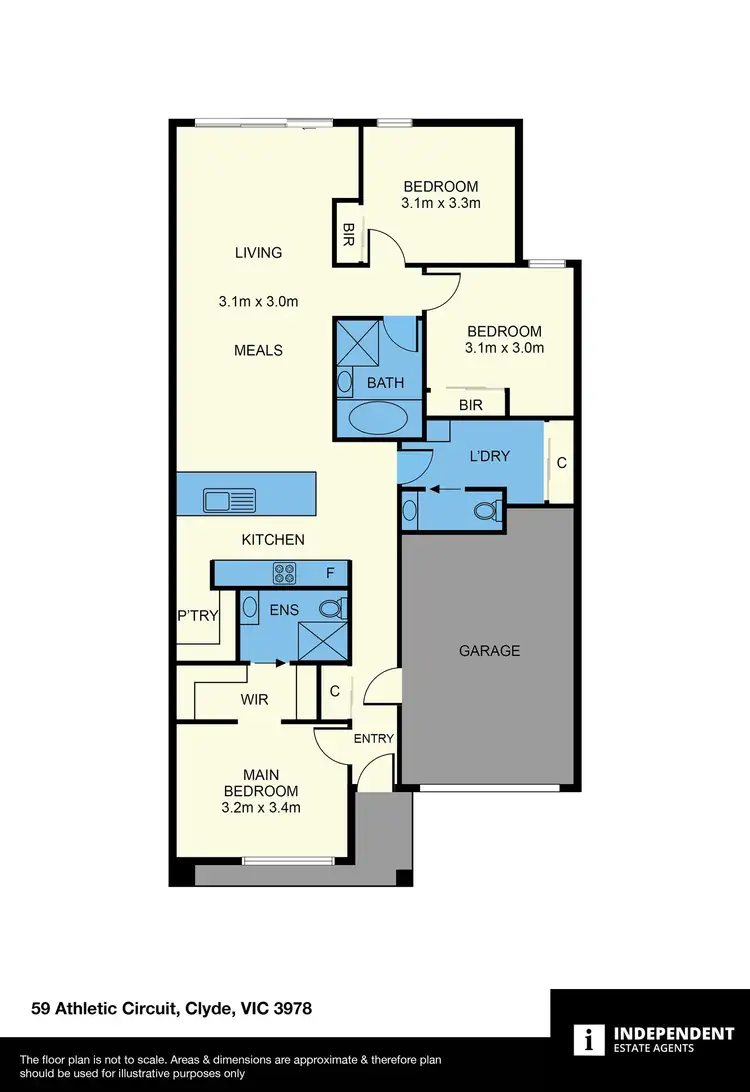 Floorplan of Homely house listing, 59 Athletic Circuit, Clyde VIC 3978