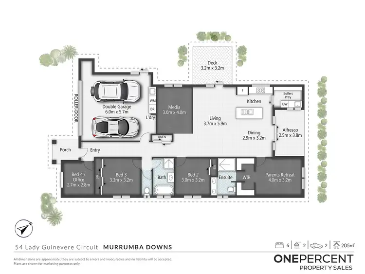 Floorplan of Homely house listing, 54 Lady Guinevere Circuit, Murrumba Downs QLD 4503