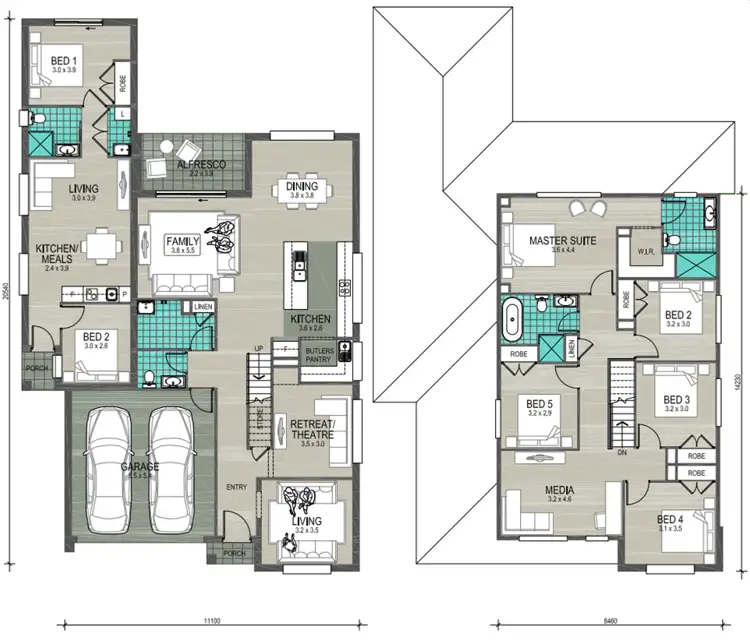 Floorplan of Homely house listing, Lot Hedland Road, Edmondson Park NSW 2174