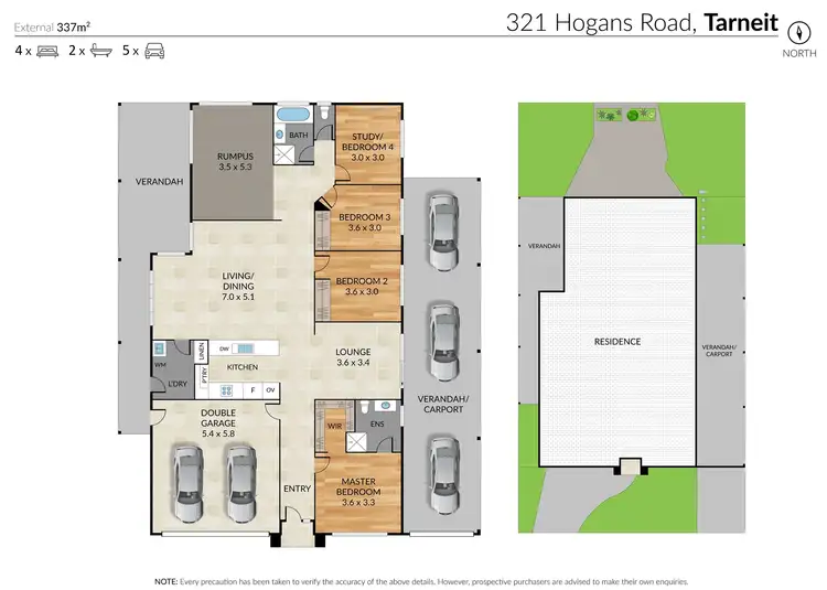 Floorplan of Homely house listing, 321 Hogans Road, Tarneit VIC 3029