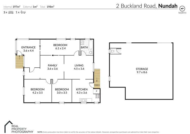 Floorplan of Homely house listing, 2 Buckland Rd, Nundah QLD 4012
