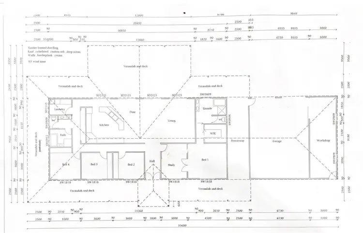Floorplan of Homely land listing, 1845 The Cattle Track, Redhill SA 5521