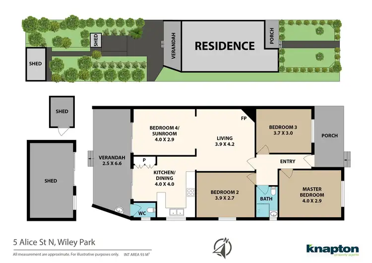 Floorplan of Homely house listing, 5 Alice Street, Wiley Park NSW 2195