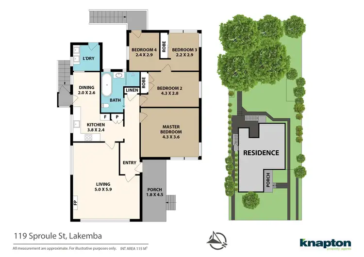 Floorplan of Homely house listing, 119 Sproule Street, Lakemba NSW 2195