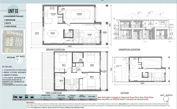 Floorplan of Homely townhouse listing, Address available on request