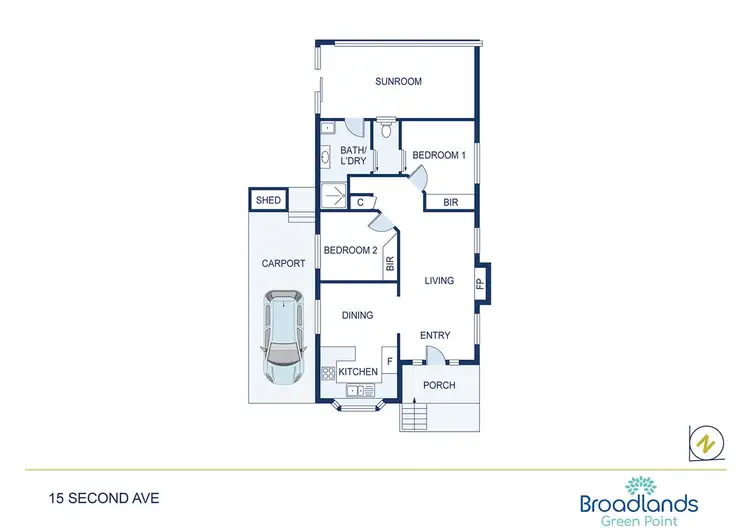 Floorplan of Homely retirement listing, 215/9 Milpera Road, Green Point NSW 2251