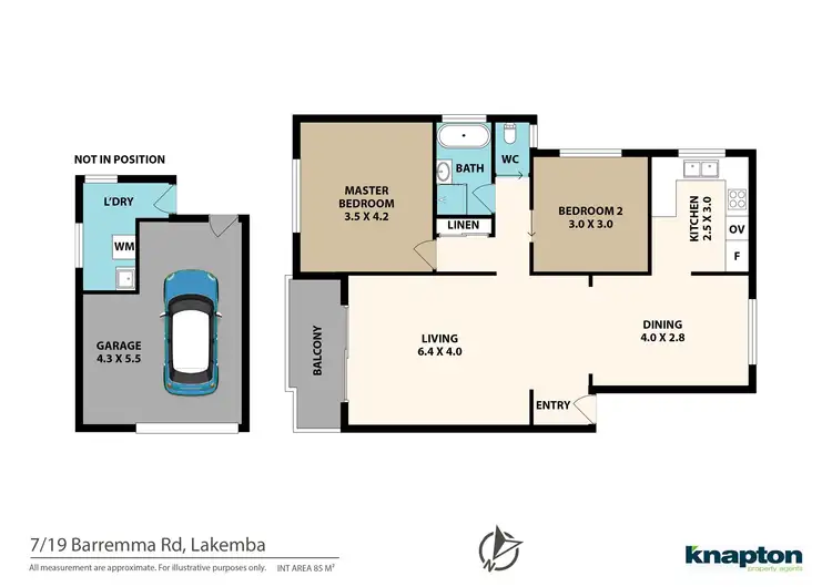 Floorplan of Homely unit listing, 7/19-21 Barremma road, Lakemba NSW 2195
