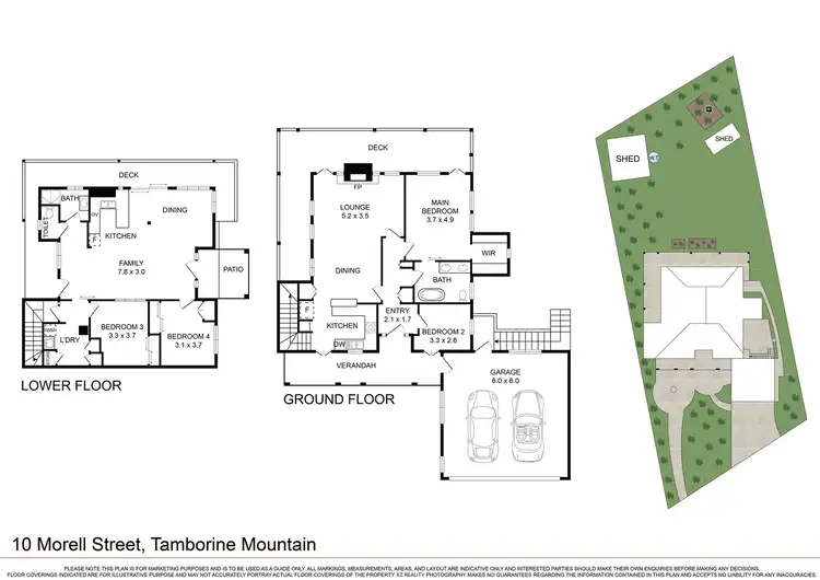 Floorplan of Homely house listing, 10 MORELL STREET, Tamborine Mountain QLD 4272