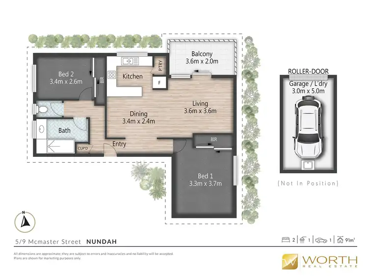 Floorplan of Homely unit listing, 5/9 McMaster Street, Nundah QLD 4012