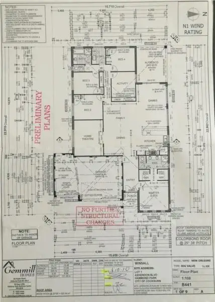 Floorplan of Homely house listing, 4 Ashendon Boulevard, Hammond Park WA 6164