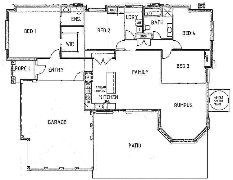Floorplan of Homely house listing, 104 Lord Howe Drive, Ashtonfield NSW 2323