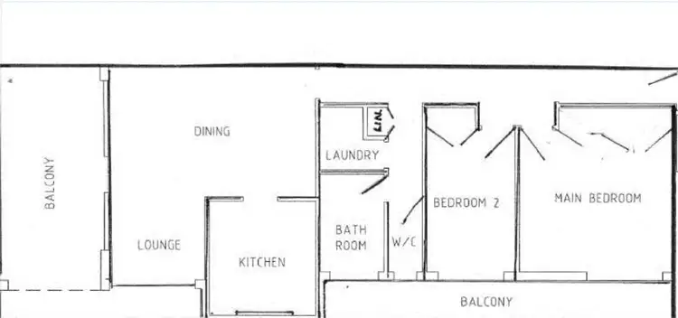 Floorplan of Homely unit listing, 9/53 Oaks Avenue, Dee Why NSW 2099