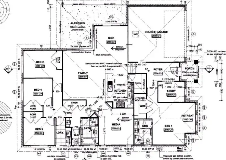 Floorplan of Homely house listing, 18 Ringtail Place, Bli Bli QLD 4560