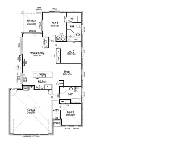 Floorplan of Homely house listing, 3 Smythe Drive, Highfields QLD 4352