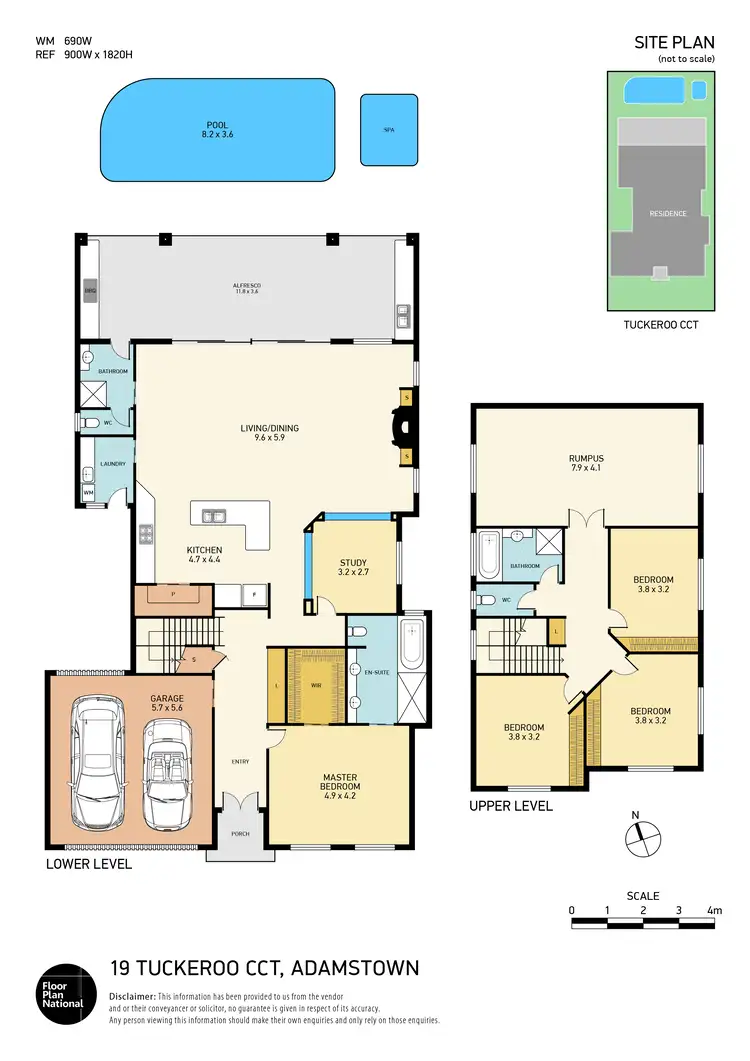 Floorplan of Homely house listing, 19 Tuckeroo Circuit, Adamstown NSW 2289