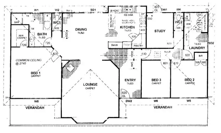 Floorplan of Homely house listing, 31 Forrest Street, Bridgetown WA 6255