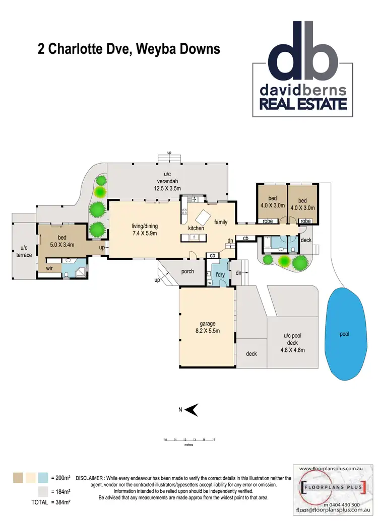 Floorplan of Homely house listing, 2 - 4 CHARLOTTE DVE, Weyba Downs QLD 4562