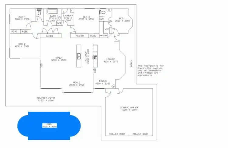 Floorplan of Homely house listing, 93 Rue Montaigne, Petrie QLD 4502