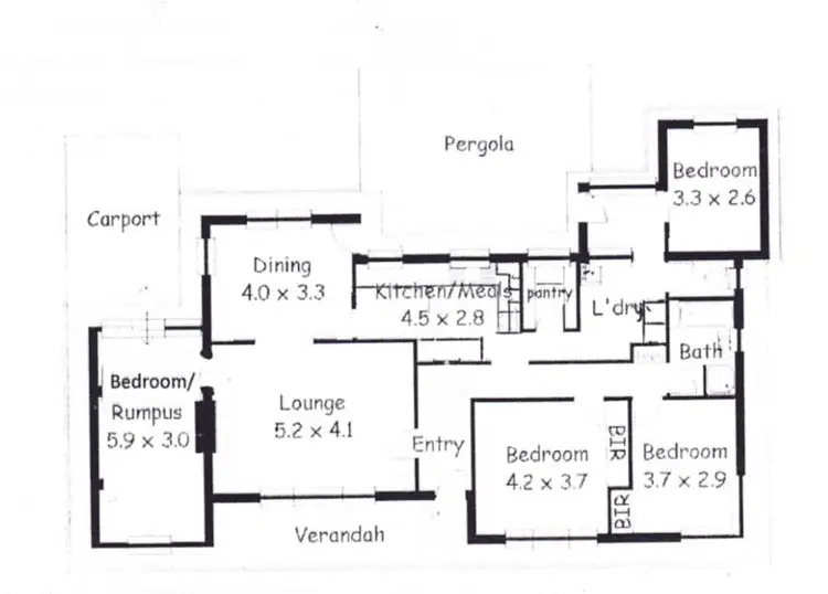 Floorplan of Homely house listing, 58 Onkaparinga Valley Road, Balhannah SA 5242