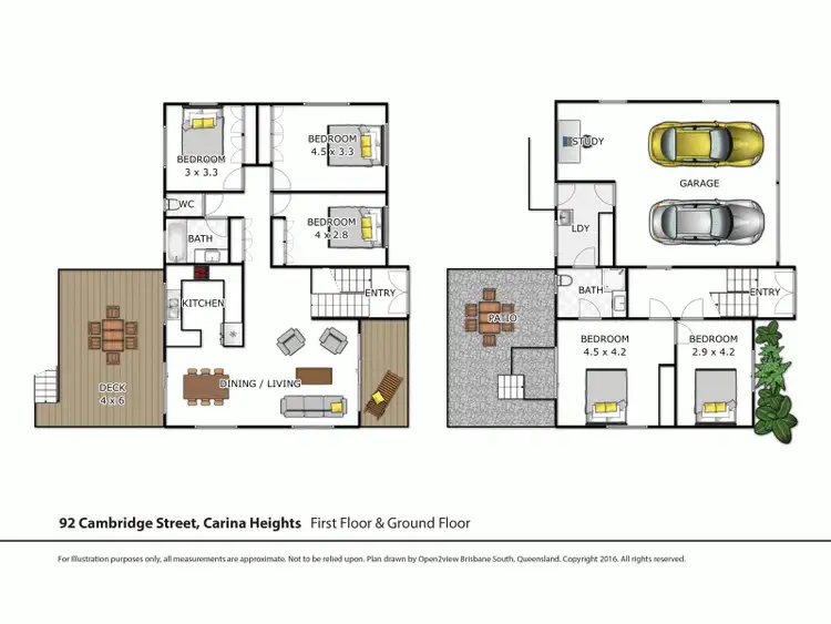Floorplan of Homely house listing, 92 Cambridge Street, Carina Heights QLD 4152