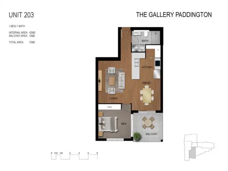 Floorplan of Homely apartment listing, Address available on request