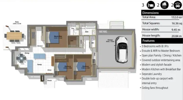 Floorplan of Homely house listing, Lot 25 Karingal Dr, Pimpama QLD 4209