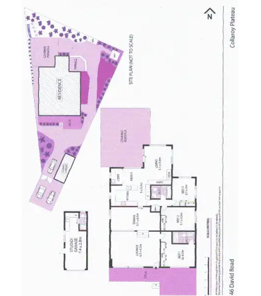 Floorplan of Homely house listing, 46 David Road, Collaroy Plateau NSW 2097