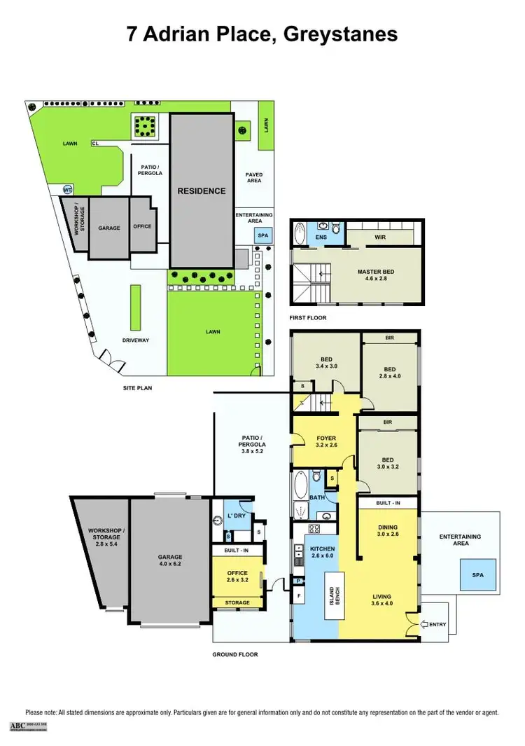 Floorplan of Homely house listing, 7 Adrian Place, Greystanes NSW 2145