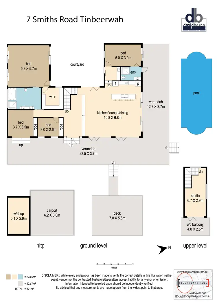 Floorplan of Homely house listing, 7 SMITHS RD, Tinbeerwah QLD 4563