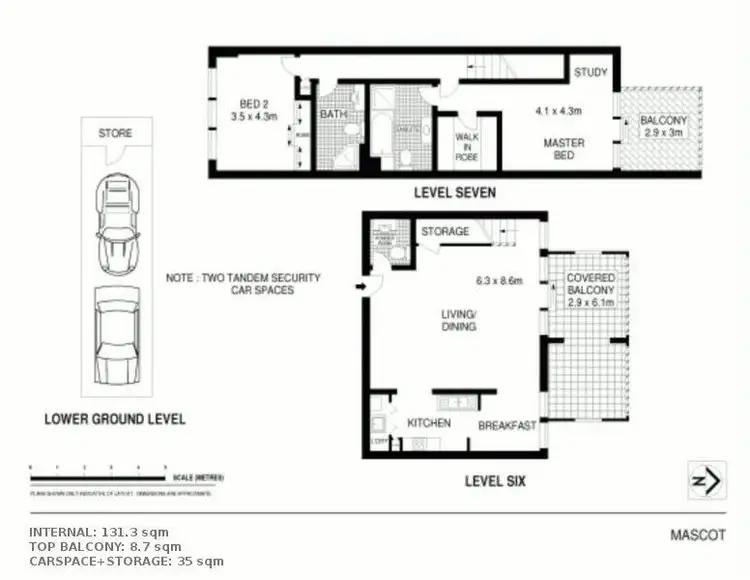 Floorplan of Homely unit listing, 18-26 Church Avenue, Mascot NSW 2020