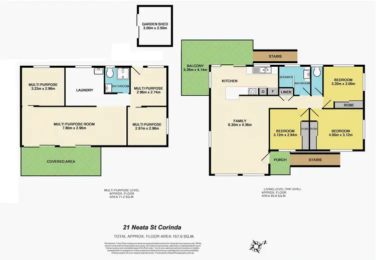 Floorplan of Homely house listing, 21 Neata St, Corinda QLD 4075