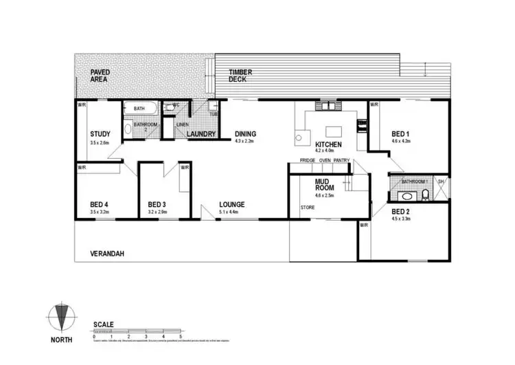 Floorplan of Homely rural property listing, 296-298 Chalkers Lane, Taralga NSW 2580