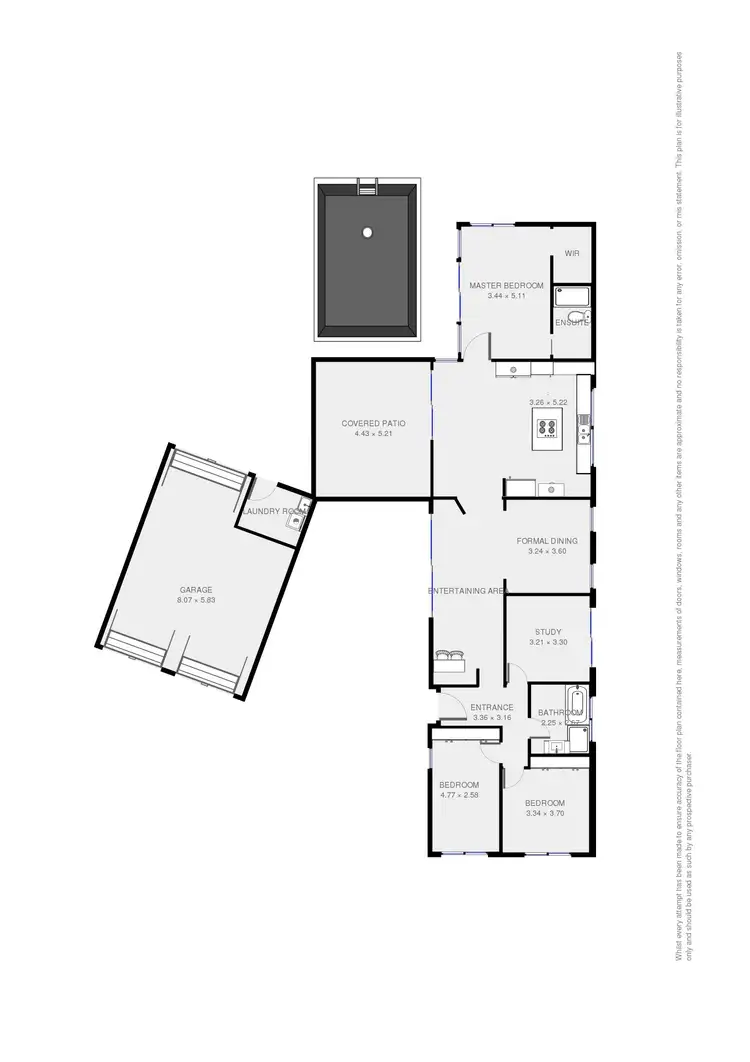 Floorplan of Homely house listing, 3 Nootka Court, Broadbeach Waters QLD 4218
