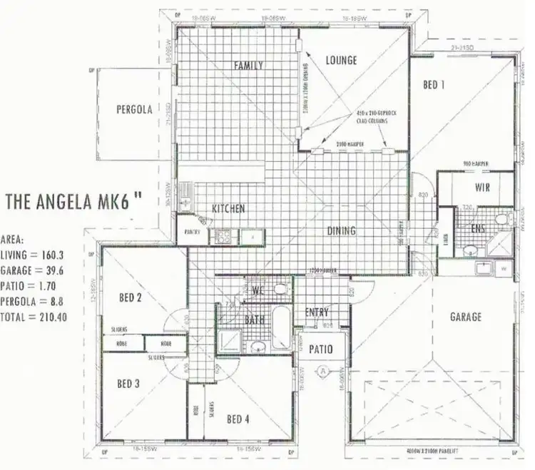 Floorplan of Homely house listing, 2 Crescendo Place, Crestmead QLD 4132