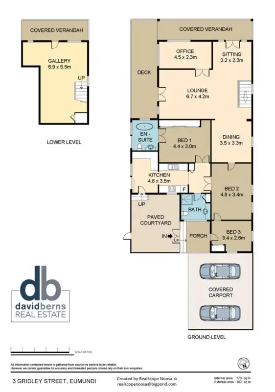 Floorplan of Homely house listing, 3 GRIDLEY STREET, Eumundi QLD 4562