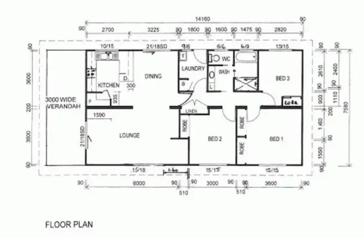 Floorplan of Homely rural property listing, 171 Fernleigh Close, Windellama NSW 2580