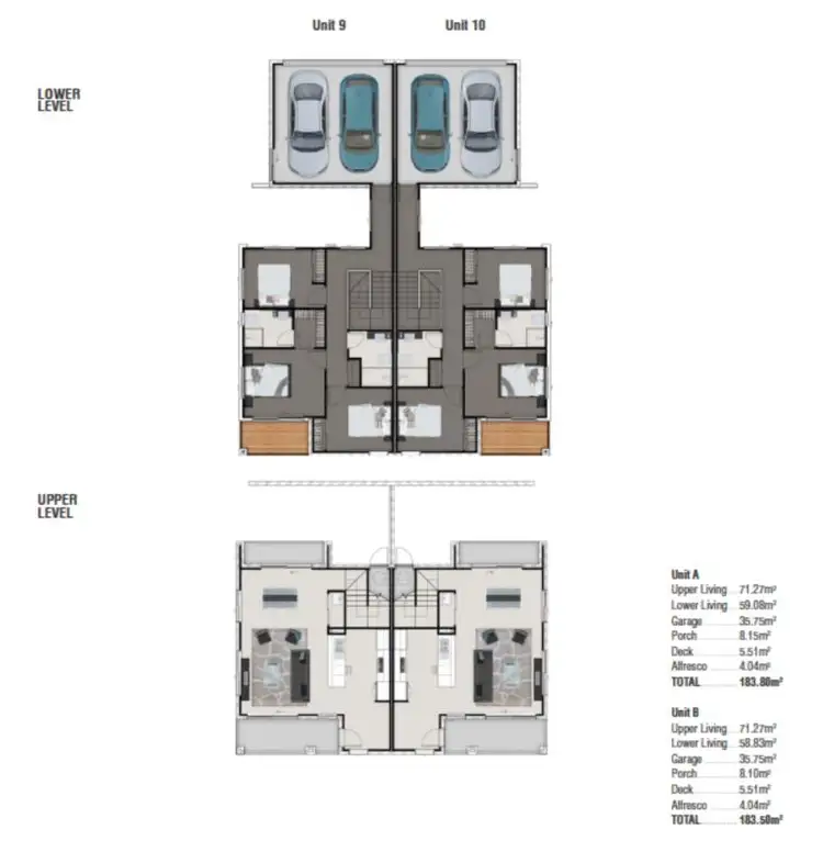 Floorplan of Homely townhouse listing, 6/2 Kay St, Pimpama QLD 4209