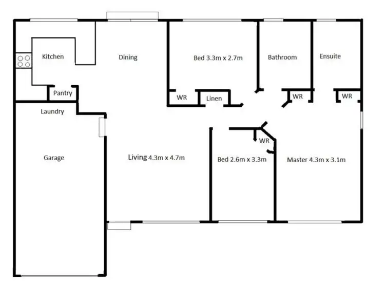 Floorplan of Homely house listing, 11 Carlton Close, Bethania QLD 4205