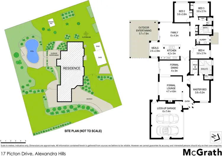 Floorplan of Homely house listing, 17 Picton Drive, Alexandra Hills QLD 4161