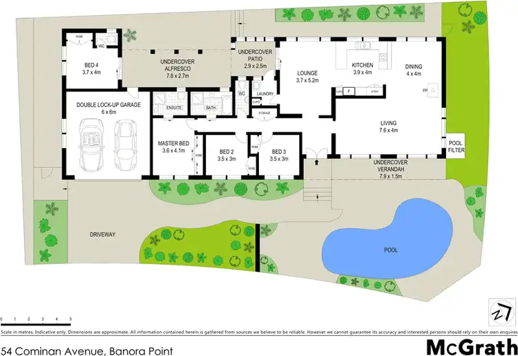 Floorplan of Homely house listing, 54 Cominan Avenue, Banora Point NSW 2486