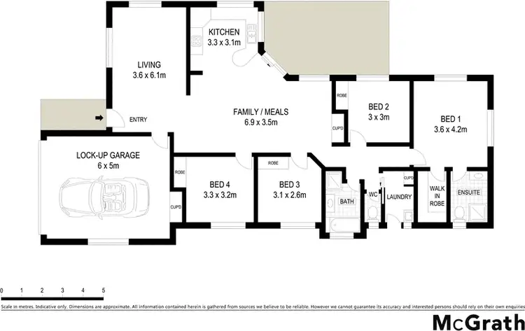 Floorplan of Homely house listing, Address available on request