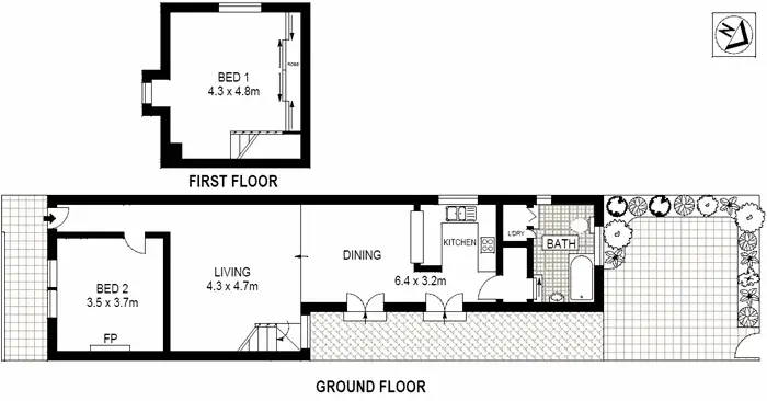 Floorplan of Homely house listing, 137 Buckland Street, Alexandria NSW 2015