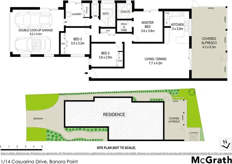 Floorplan of Homely house listing, 1/14 Casuarina Drive, Banora Point NSW 2486