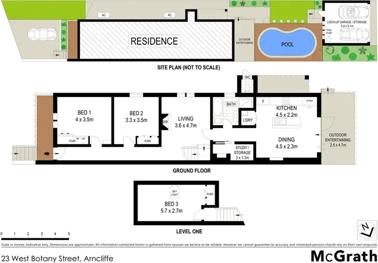 Floorplan of Homely house listing, 23 West Botany Street, Arncliffe NSW 2205