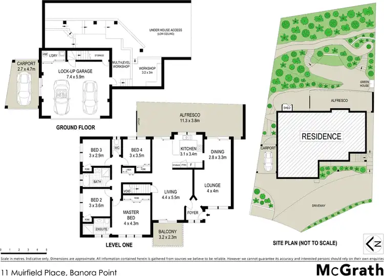 Floorplan of Homely house listing, 11 Muirfield Place, Banora Point NSW 2486