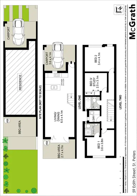 Floorplan of Homely house listing, 59 Edith Street, St Peters NSW 2044