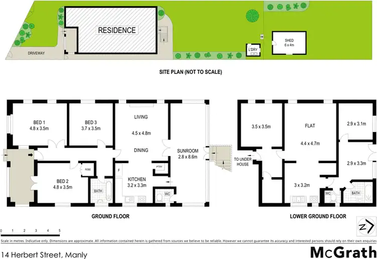 Floorplan of Homely house listing, 14 Herbert Street, Manly NSW 2095