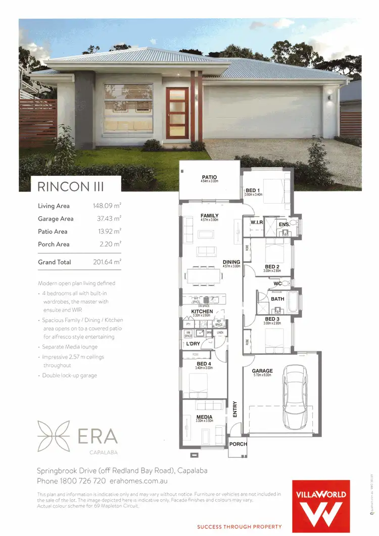 Floorplan of Homely house listing, 12 Mapleton Crescent, Capalaba QLD 4157